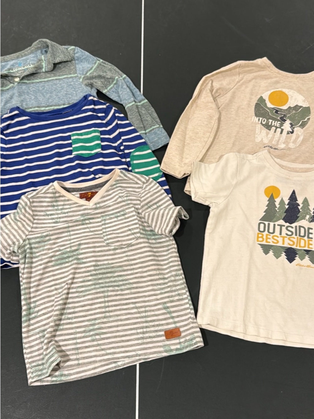 Premium brand boys tshirt bundle (7 for all Mankind, Crew Cuts by J Crew,